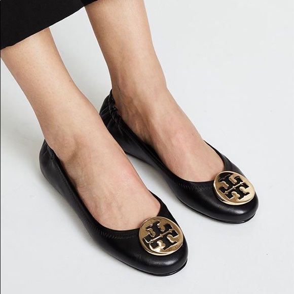Tory Burch black ballet flats - Picture 2 of 5